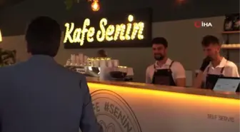 'Kafe Senin' hizmete girdi