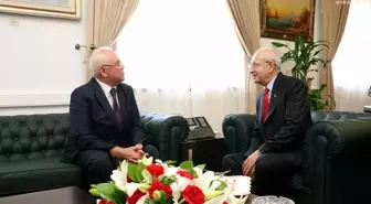 Karabağlar Belediye Başkanı Selvitopu, CHP Genel Başkanı Kılıçdaroğlu'nu ziyaret etti