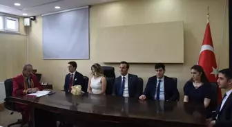 Başkan Şahin, Hakim Sertaç Yıldırım ile nişanlısının nikahını kıydı