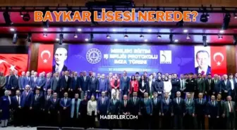 Baykar Lisesi nerede? Baykar Lisesi nerede açılacak? Baykar Lisesi taban puanı kaç? Baykar Lisesi telefon iletişim numarası!