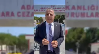 CHP Hatay Milletvekili Güzelmansur, TİP Hatay Milletvekili Can Atalay'ı ziyaret etti