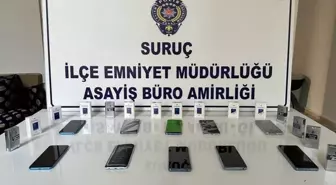 Suruç'ta Gümrük Kaçağı Cep Telefonları Ele Geçirildi