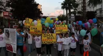 SMA Tip-1 hastası bebek için yürüyüş düzenlendi