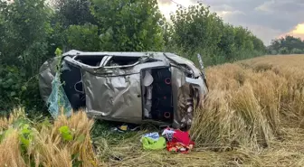 Tokat'ta Otomobil Devrildi: 1 Ölü, 4 Yaralı