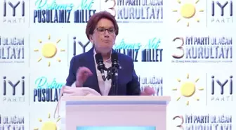 Meral Akşener İYİ Parti'nin 3. Olağan Kurultayı'nda yeniden genel başkan seçildi