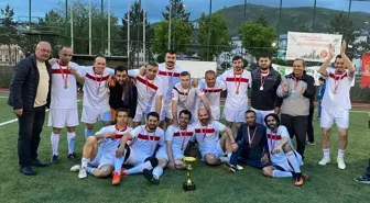 Bayburt'ta Kurumlar Arası Futbol Turnuvası Sona Erdi