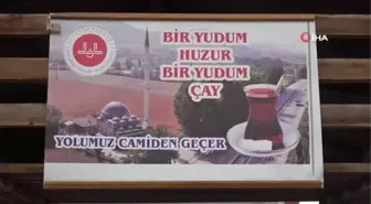 Tokat'ta Çiçek Bahçesi Gibi Cami