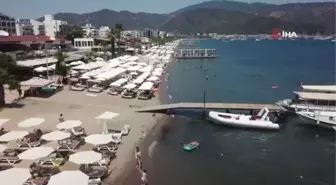 Kurban Bayramı öncesi Marmaris'teki otellerde yoğunluk başladı