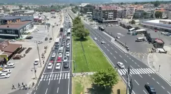 Kuzey Ege'de Bayram Trafik Uygulaması