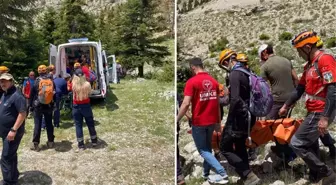 Niğde'de tırmanış sırasında düşen dağcı hayatını kaybetti