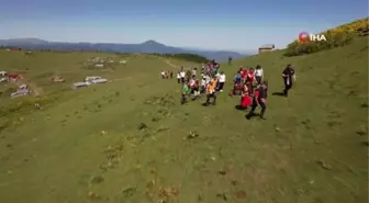 Giresunlu doğaseverler 'Otçu Göçü' ile geçmişe yolculuk yaptı