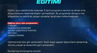 Ankara Büyükşehir Belediyesi Oyun ve Metaverse Teknolojileri Tasarım Eğitimi Yeniden Başlıyor