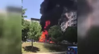 İzmir'de çocuk parkı kundaklandı