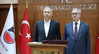 İçişleri Bakanı Ali Yerlikaya, Diyarbakır Valiliğine ziyarette bulundu