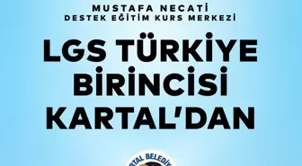 Kartal Belediyesi öğrencisi Mert Bilal Özmek LGS'de Türkiye birincisi oldu