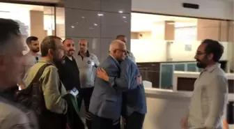 Merdan Yanardağ'a adliyede destek vermeye Sırrı Süreyya Önder ile CHP İstanbul Milletvekili Enis Berberoğlu gitti