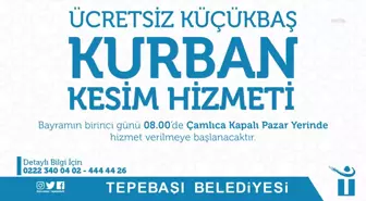 Tepebaşı Belediyesi Kurban Bayramı için kesim alanı hazırlıklarını tamamladı