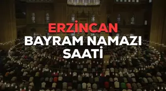 Erzincan Bayram Namazı Saati