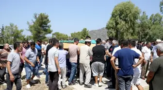 Fethiye'de salça kazanına düşen bebeğin cenazesi toprağa verildi