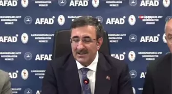 Cumhurbaşkanı Yardımcısı Yılmaz: 'Asrın felaketine asrın dayanışması ile cevap vereceğiz'