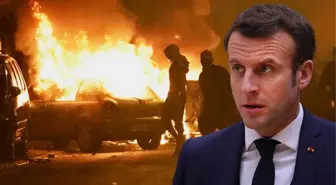 Sokakların yangın yerine döndüğü Fransa'da Macron'un sükunet çağrısı işe yaramadı! Gözaltı sayısı 200'e dayandı