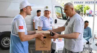 TSK Mehmetçik Vakfı Şehit ve Gazi Ailelerine Kurban Eti Dağıttı