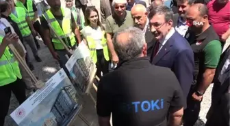 Cumhurbaşkanı Yardımcısı Yılmaz: 'Afetlerin yaralarını hep birlikte sardık'