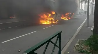 Fransa'da protestolar nedeniyle 4 kentte sokağa çıkma yasağı