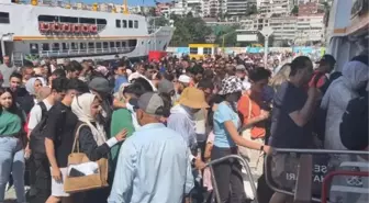 Kurban Bayramı Tatilinde Adalar'da Yoğunluk