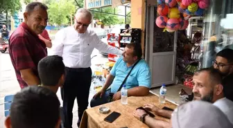 Keşan Belediye Başkanı Mustafa Helvacıoğlu Vatandaşlarla Bayramlaştı