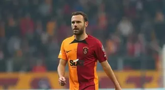 Galatasaray'da Juan Mata takıma veda etti