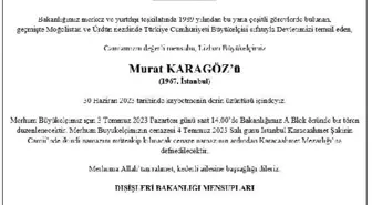 Lizbon Büyükelçisi Murat Karagöz'ün Cenazesi İstanbul'da Defnedilecek