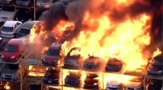 Fransa'da protestolar sırasında çıkan yangın Avustralya'da kaydedilmiş