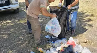 Tunceli'de Munzur Vadisi Milli Parkı'nda Çevre Temizliği Yapıldı