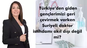 Zafer Partili Aslan: 'Giderlerse Gitsinler' Diyerek Öz Evlatlarımızı Ülkeden 'Kovarak'; Suriyeli Doktorlara Alan Açtınız