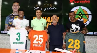 Corendon Alanyaspor, Brezilyalı 3 oyuncuyla sözleşme imzaladı