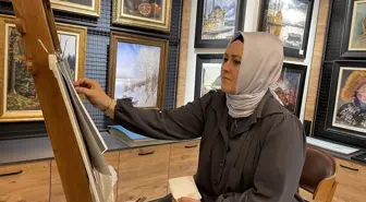 Ressam Emine Bayraktar: Hayallerimin sonu yok