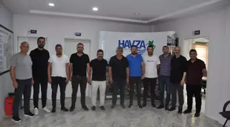 Havza Belediyespor Başkanı ve Yönetimi Havza TSO'yu ziyaret etti