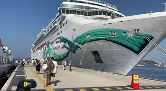 Bahamalar bayraklı Norwegian Jade Bodrum'u ziyaret etti