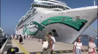 Norwegian Jade, Bodrum'a 2 bin 658 yolcu getirdi