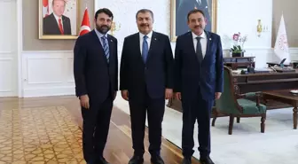 AK Parti Karabük Milletvekilleri Sağlık Bakanı Fahrettin Koca'yı Ziyaret Etti