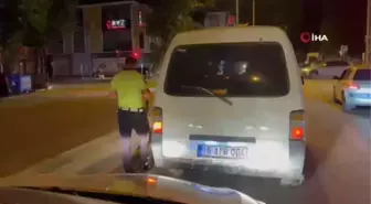 Dur ihtarına uymadı, yakalanan alkollü sürücüye ceza yağdı