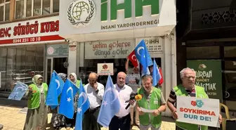 İHH Kahramanmaraş Şubesi Urumçi olaylarının 14. yıl dönümünde basın açıklaması yaptı