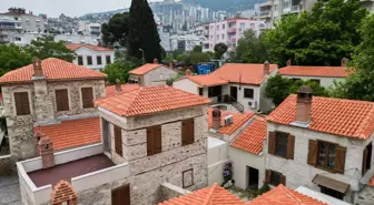 Narlıdere'nin tarihi Yukarıköy'ün restorasyonu tamamlandı