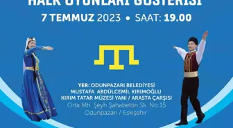 Odunpazarı Belediyesi, Kırım Müzik Şiir Dinletisi ve Halk Oyunları Gösterisi düzenliyor