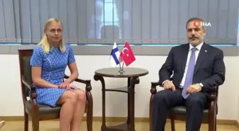 Dışişleri Bakanı Fidan, Finlandiyalı mevkidaşı Valtonen ile görüştü