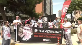 İstanbul Tabip Odası, doktor Ekrem Karakaya'yı anma etkinliği düzenledi