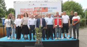 Samsun Büyükşehir Belediyesi Tarımsal Hizmetler Daire Başkanlığından Üreticilere Kivi Fidanı Dağıtımı