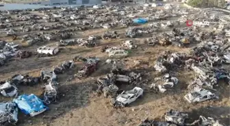 Enkazdan çıkarılan araçların akıbeti belli oldu