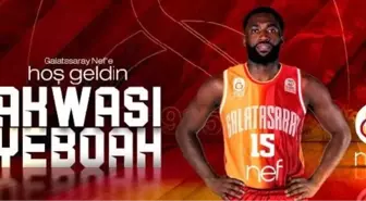 Galatasaray Nef, Akwasi Yeboah'ı kadrosuna kattı